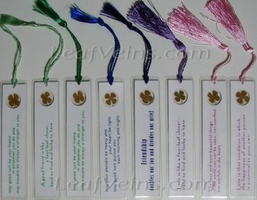 Lucky Bookmarks Customized